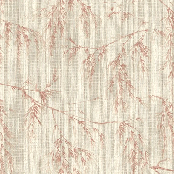 Brewster Home Fashions Eugenia Rust Willow Wallpaper - SKU AH698208