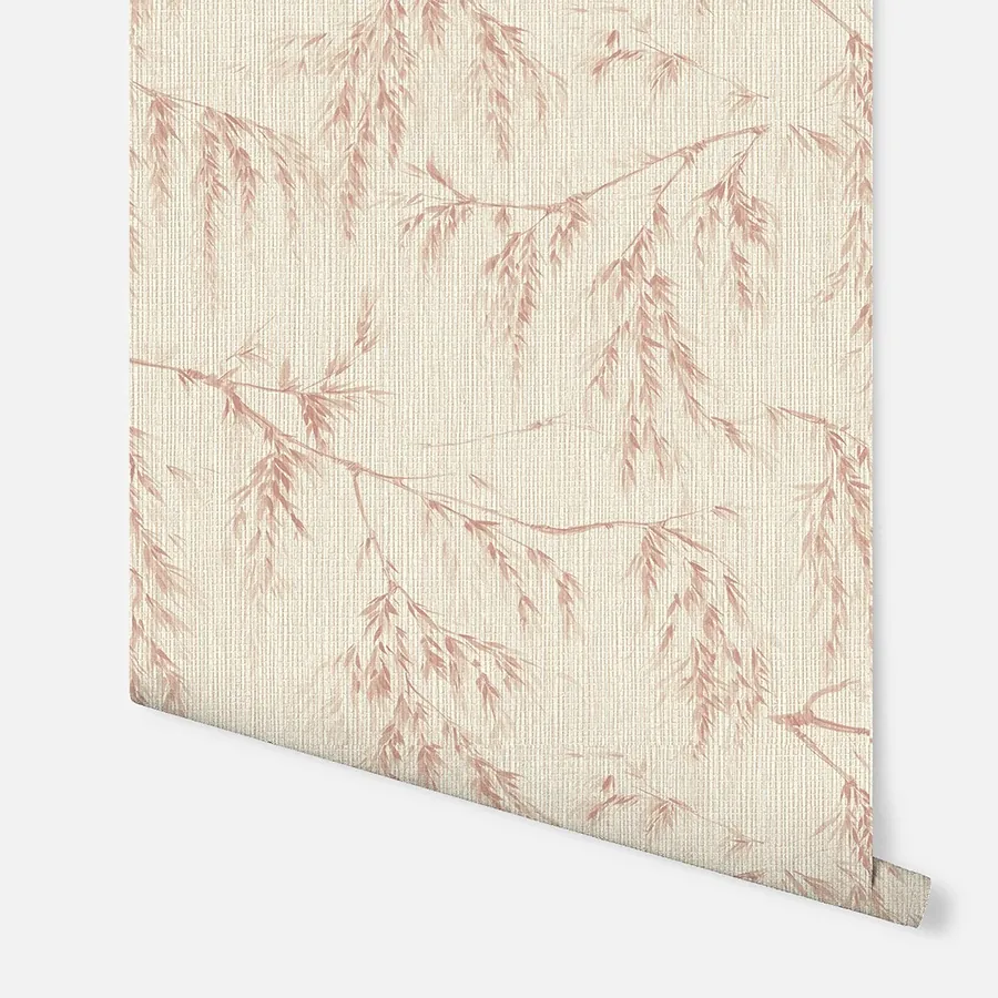 Brewster Home Fashions Eugenia Rust Willow Wallpaper - SKU AH698208