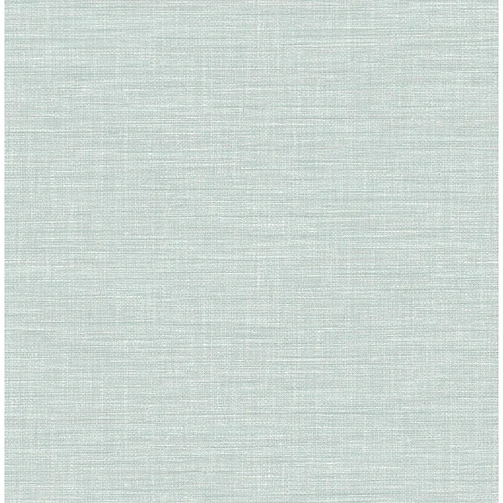 Brewster Home Fashions Exhale Light Blue Faux Grasscloth Wallpaper - SKU 4157-25850