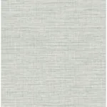 Brewster Home Fashions Exhale Seafoam Faux Grasscloth Wallpaper - SKU 4157-26461