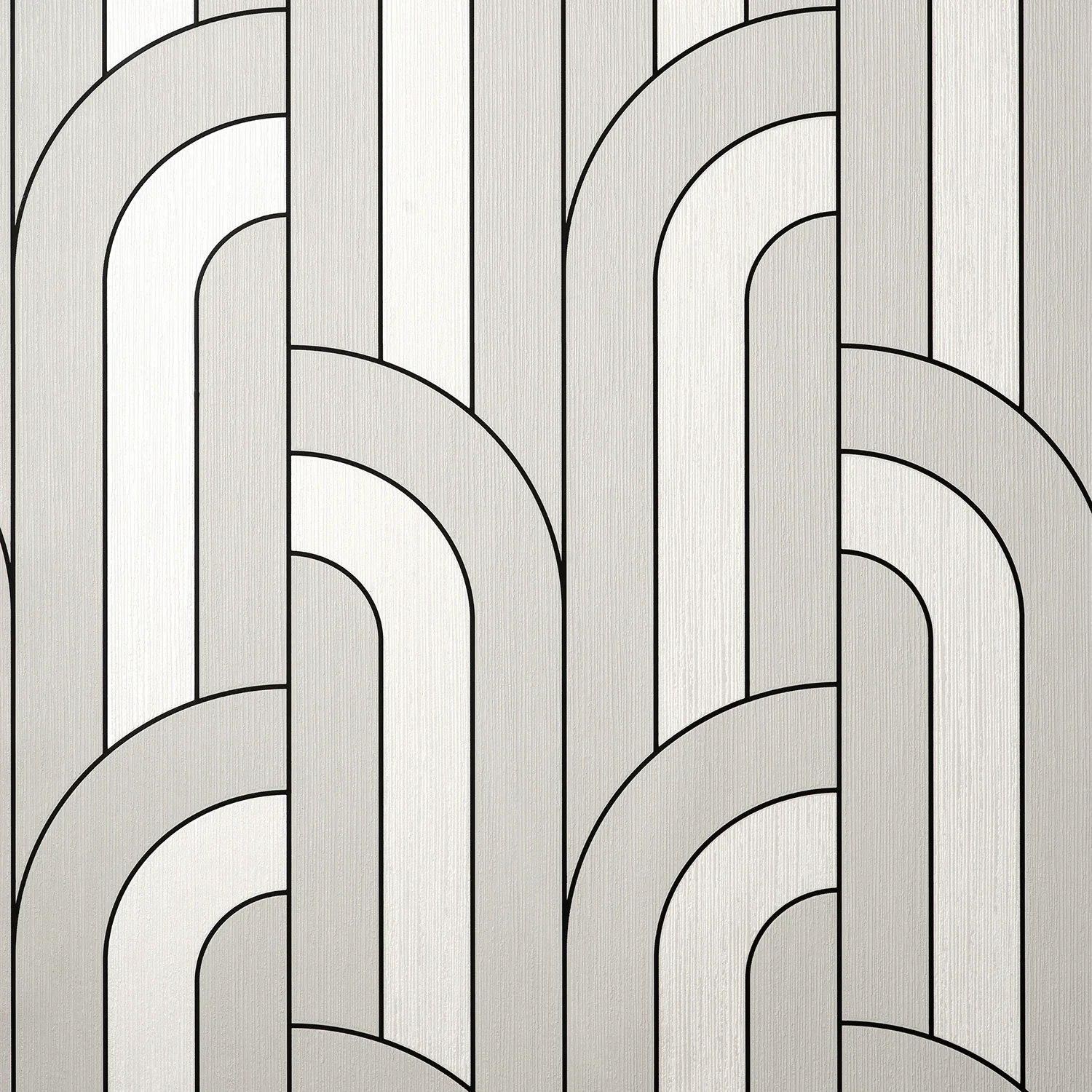 4157-42843 | Ezra Platinum Arch Wallpaper
