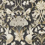 Brewster Home Fashions Fae Charcoal Woodland Wallpaper - SKU FD42948