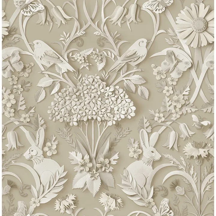 FD43606 | Fae Neutral Woodland Wallpaper