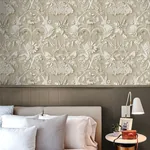 Brewster Home Fashions Fae Neutral Woodland Wallpaper - SKU FD43606