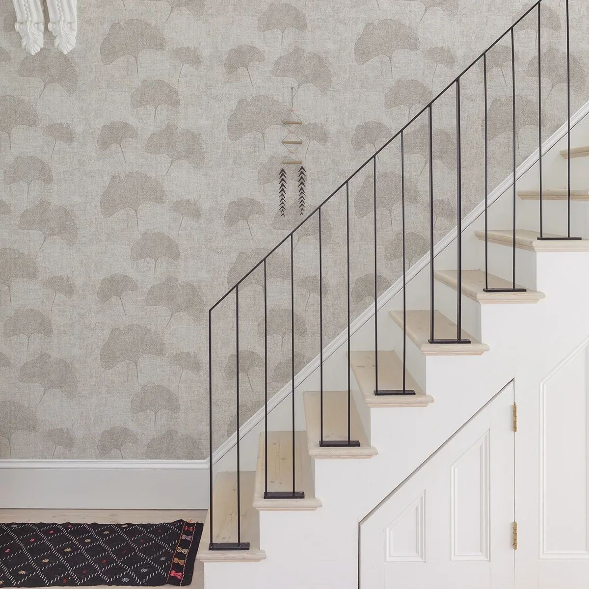 Brewster Home Fashions Fairlane Silver Floral Wallpaper - SKU 4044-32265-3