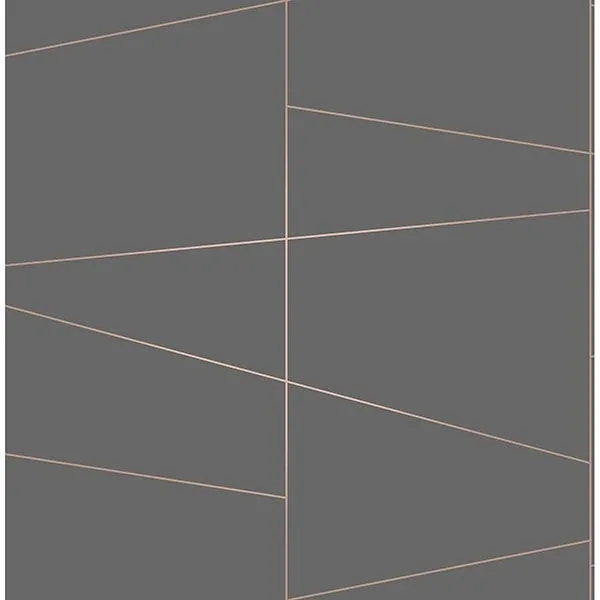 Brewster Home Fashions Fairmont Rose Deco Fracture Wallpaper - SKU UW24792