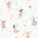 Brewster Home Fashions Fairy Friends Pink Enchanting Wallpaper | Wallpaper Twins Brewster Home Fashions Fairy Friends Pink Enchanting Wallpaper - SKU 4203-27563