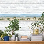 Brewster Home Fashions Falmouth Beige Shoreline Wallpaper - SKU 3120-53611B
