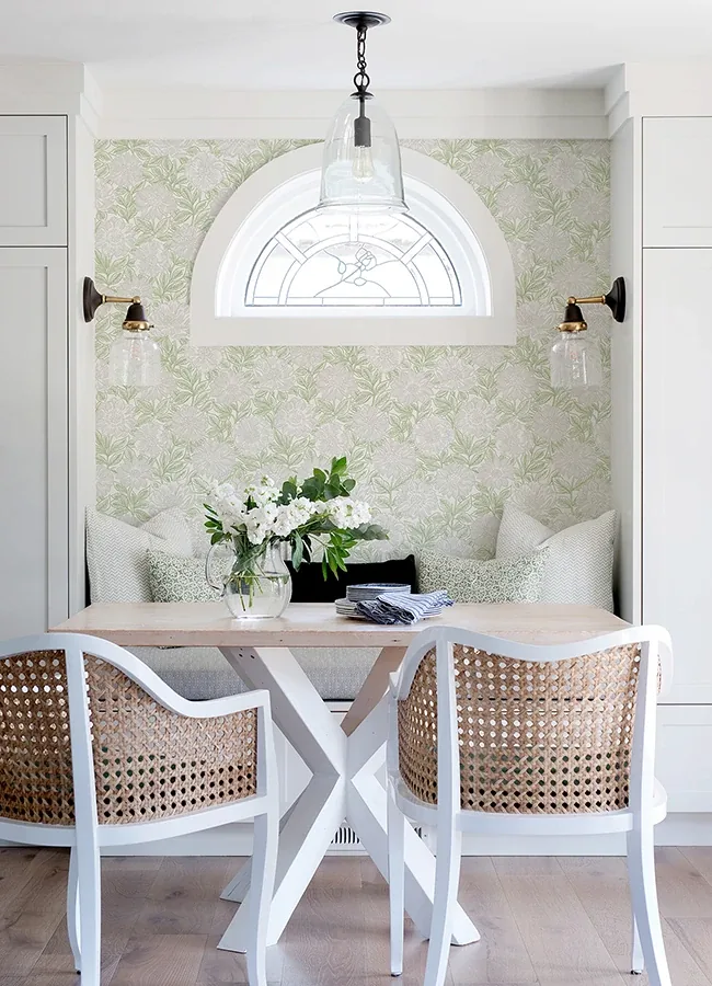 Brewster Home Fashions Faustin Green Floral Wallpaper - SKU 4072-70044