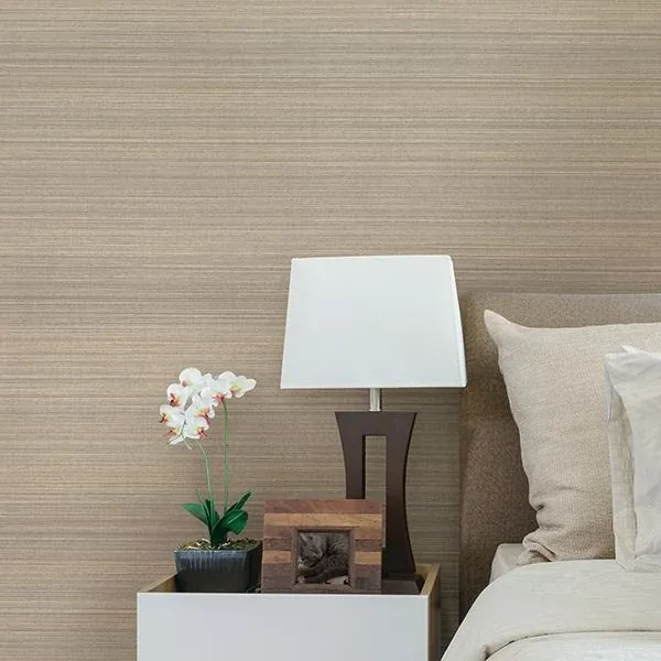 Brewster Home Fashions Fernie Brown Challis Silk Wallpaper | Wallpaper Twins Brewster Home Fashions Fernie Brown Challis Silk Wallpaper - SKU 2741-6048