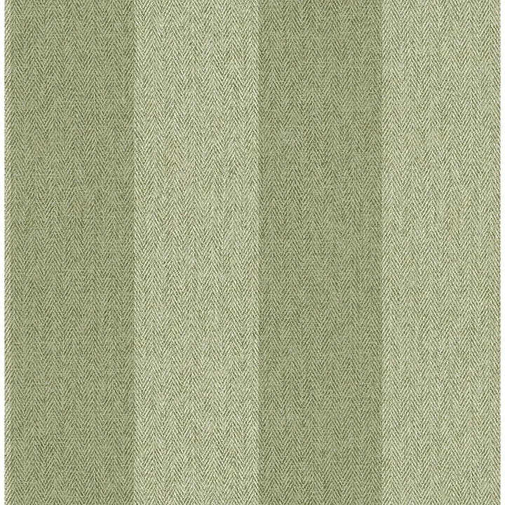 M1866 | Finn Green Chevron Stripe Wallpaper