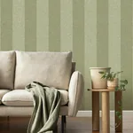 Brewster Home Fashions Finn Green Chevron Stripe Wallpaper - SKU M1866