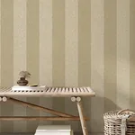 Brewster Home Fashions Finn Light Brown Chevron Stripe Wallpaper - SKU M1869