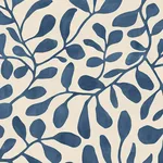 Brewster Home Fashions Fiona Dark Blue Leafy Vines Wallpaper | Wallpaper Twins Brewster Home Fashions Fiona Dark Blue Leafy Vines Wallpaper - SKU EJ318035