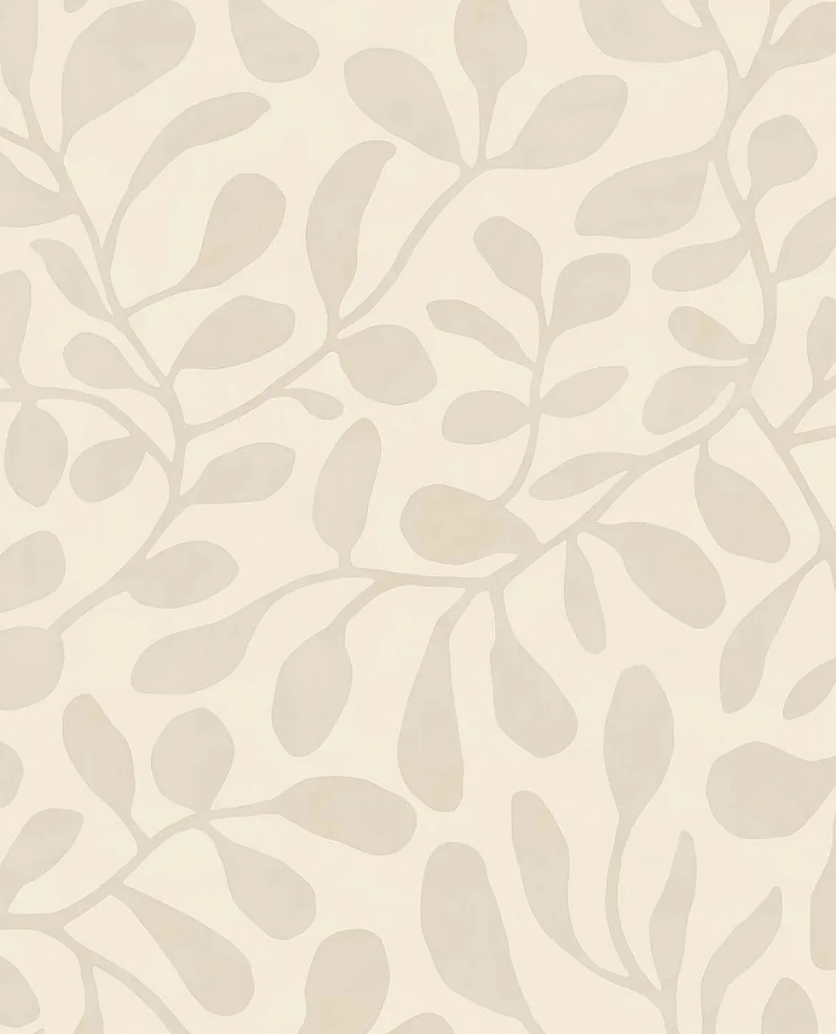 EJ318030 | Fiona Eggshell Leafy Vines Wallpaper