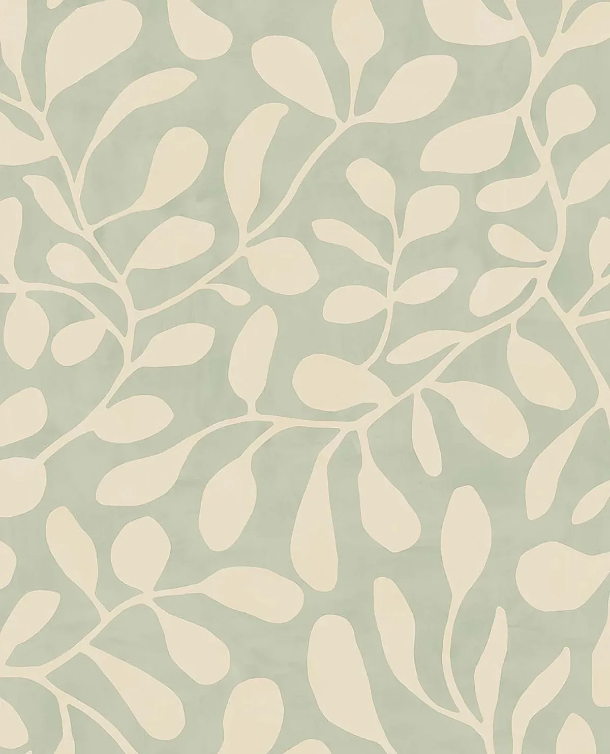 EJ318033 | Fiona Light Blue Leafy Vines Wallpaper
