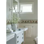 Brewster Home Fashions Fisher Sage Country Outhouses Wallpaper - SKU CTR50321B