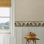 Brewster Home Fashions Fisher Sage Outhouse Wallpaper - SKU 3123-50321