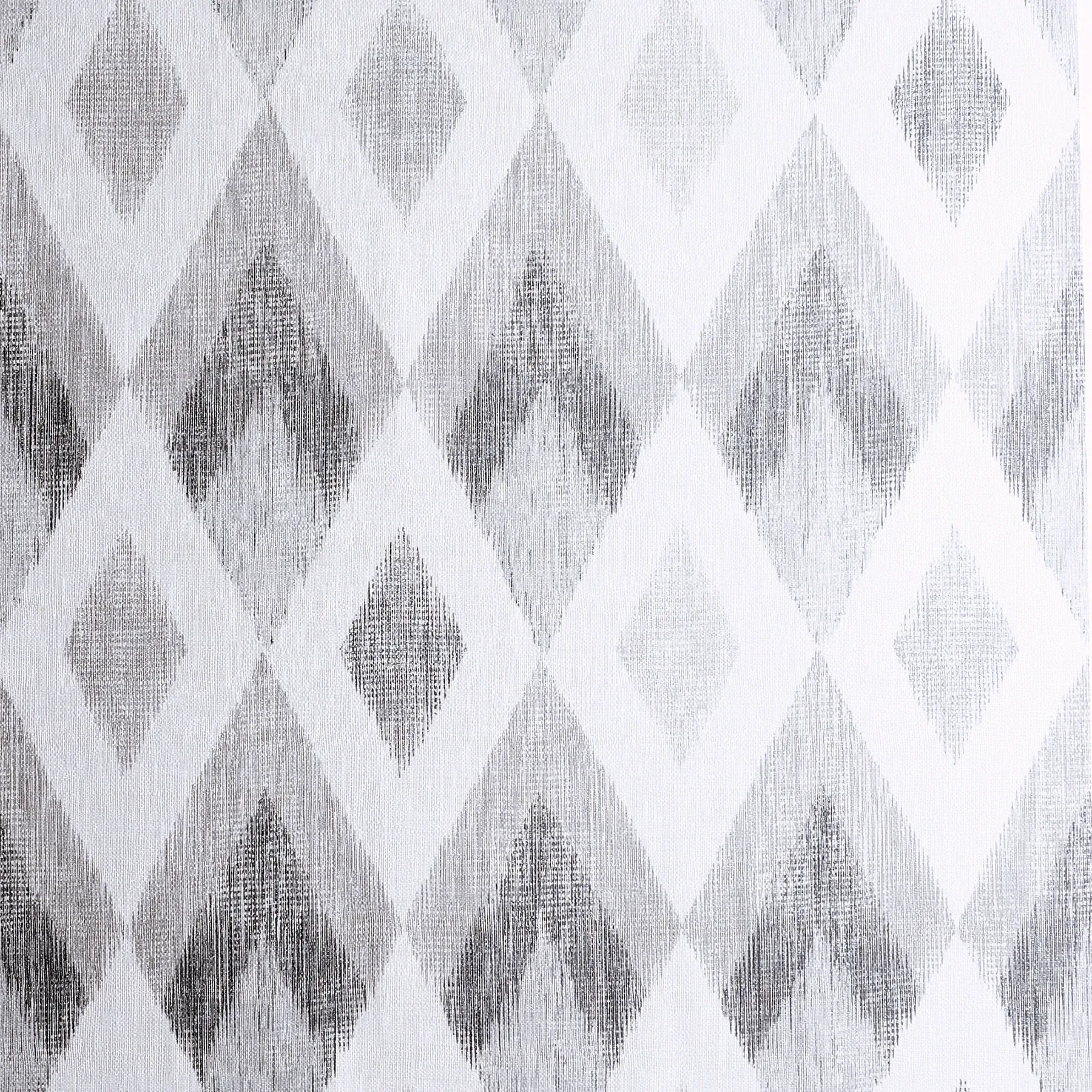 Brewster Home Fashions Fitzgerald Grey Ikat Diamond Wallpaper - SKU AH297200
