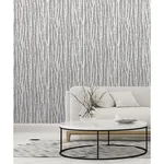 Brewster Home Fashions Flay Black Birch Tree Wallpaper - SKU 2813-24580