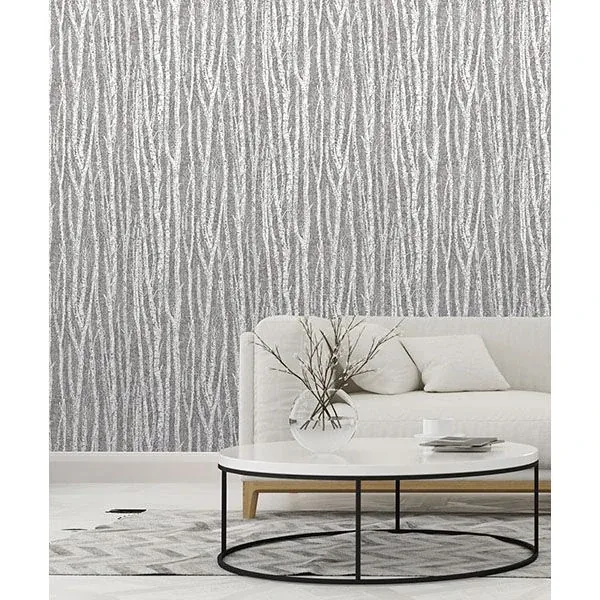Brewster Home Fashions Flay Black Birch Tree Wallpaper - SKU 2813-24580