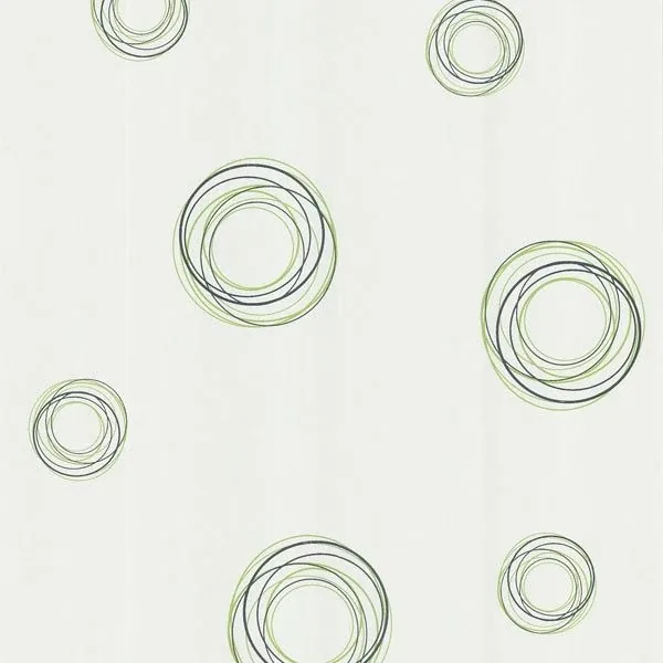 Brewster Home Fashions Fleming Green Geo Swirl Wallpaper - SKU 2532-62173
