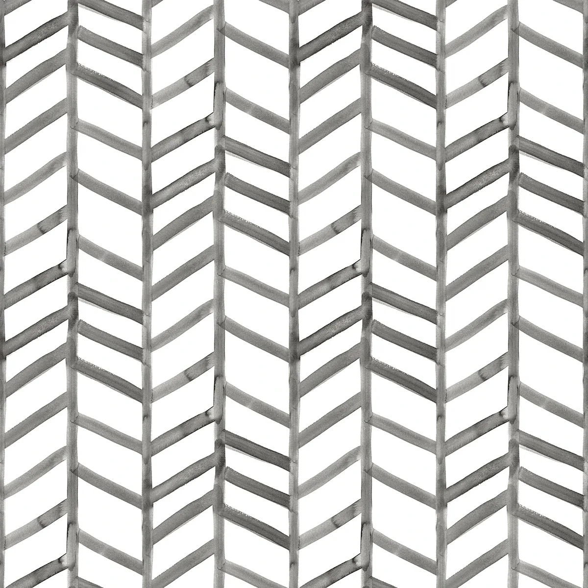3124-13924 | Fletching Black Geometric Wallpaper