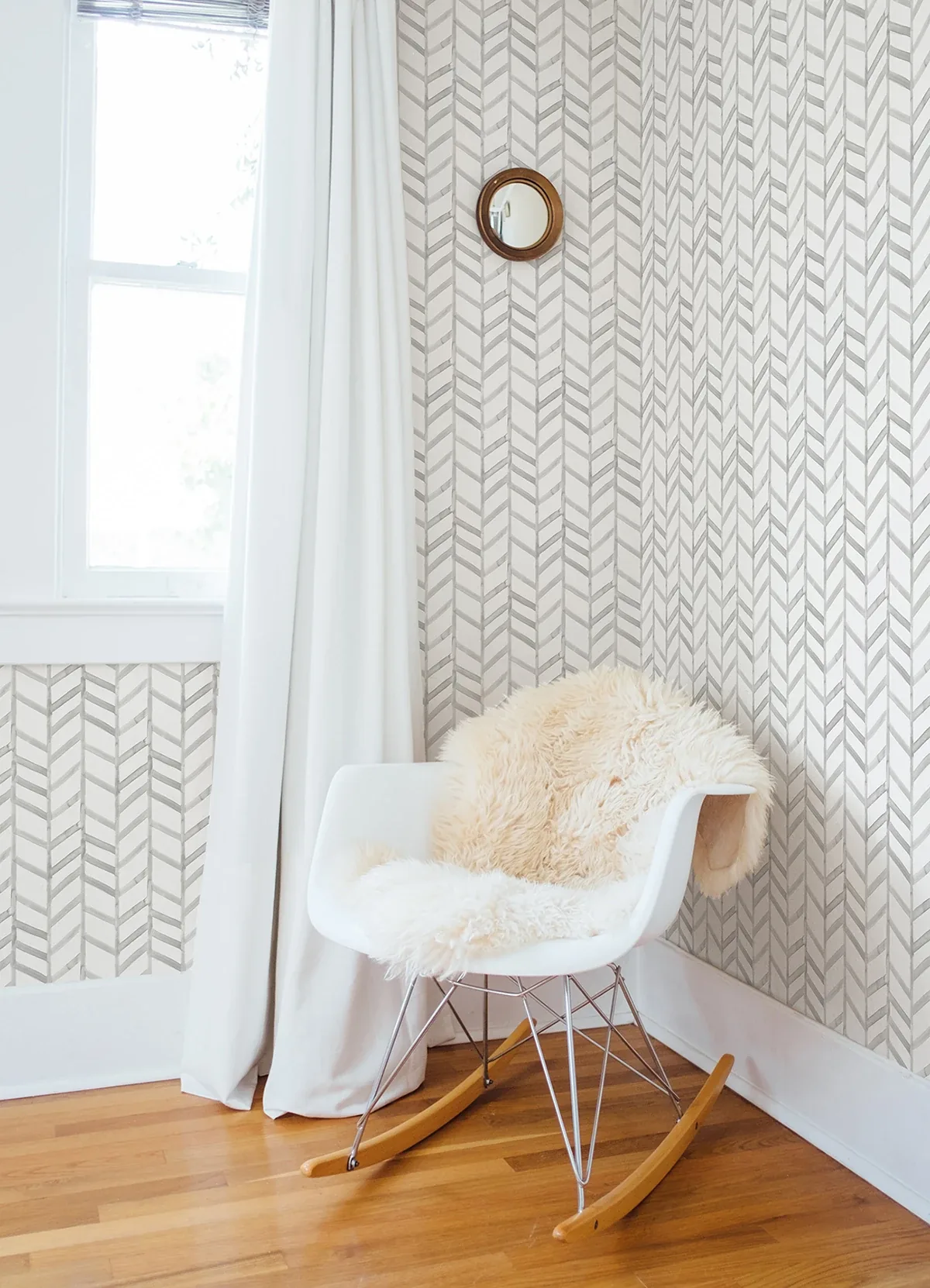 Brewster Home Fashions Fletching Grey Geometric Wallpaper - SKU 3124-13922