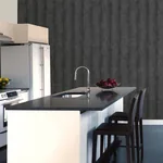 Brewster Home Fashions Flint Charcoal Wood Wallpaper - SKU 4041-429442