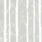Brewster Home Fashions Florence Grey Forest Wallpaper - SKU AH909504