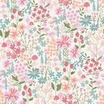 Brewster Home Fashions Flower Garden Pink Blossoms Wallpaper - SKU 4203-27561