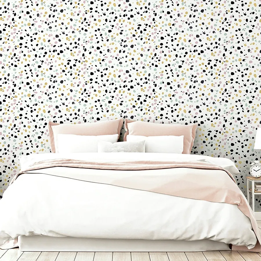 Brewster Home Fashions Floyd Multicolor Terrazzo Wallpaper - SKU AH909708