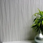 Brewster Home Fashions Folded Paper White Paintable Textured Vinyl Wallpaper - SKU 437-RD80028