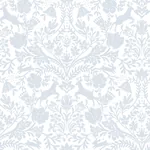Brewster Home Fashions Forest Dance Light Blue Damask Wallpaper | Wallpaper Twins Brewster Home Fashions Forest Dance Light Blue Damask Wallpaper - SKU 3124-13882