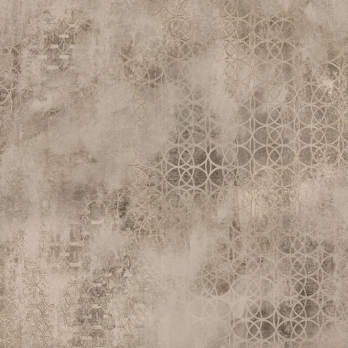 Brewster Home Fashions Fornax Brass Geometric Wallpaper - SKU 2927-20601