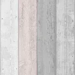 Brewster Home Fashions Forrest Blush Wood Plank Wallpaper - SKU AH902809