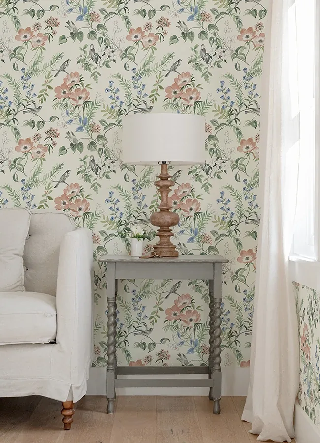 Brewster Home Fashions Frederique Multicolor Bloom Wallpaper - SKU 4072-70002