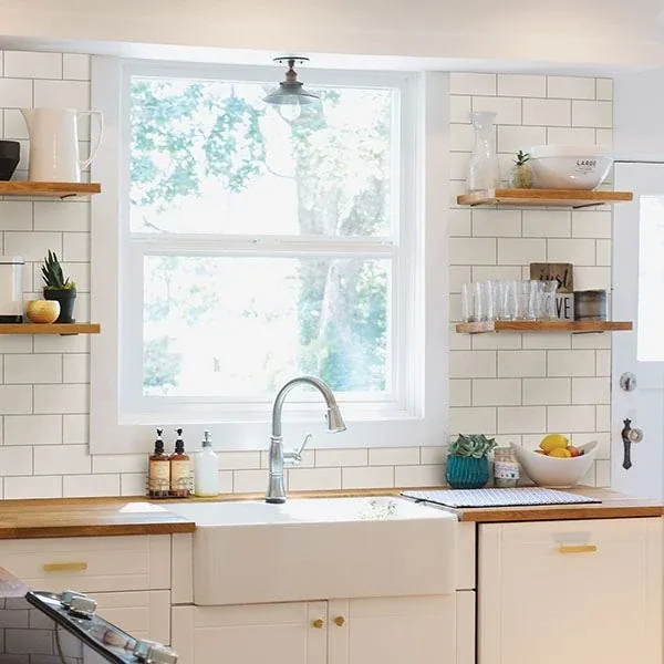 Brewster Home Fashions Freedom Off White Subway Tile Wallpaper - SKU 3115-12491
