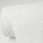 Brewster Home Fashions Freese White Splatter Paintable Wallpaper - SKU 4000-96295
