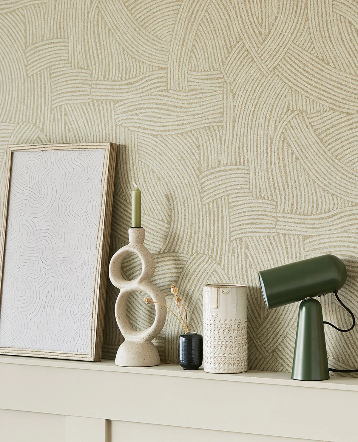 Brewster Home Fashions Freesia Brown Abstract Woven Wallpaper - SKU EJ318013