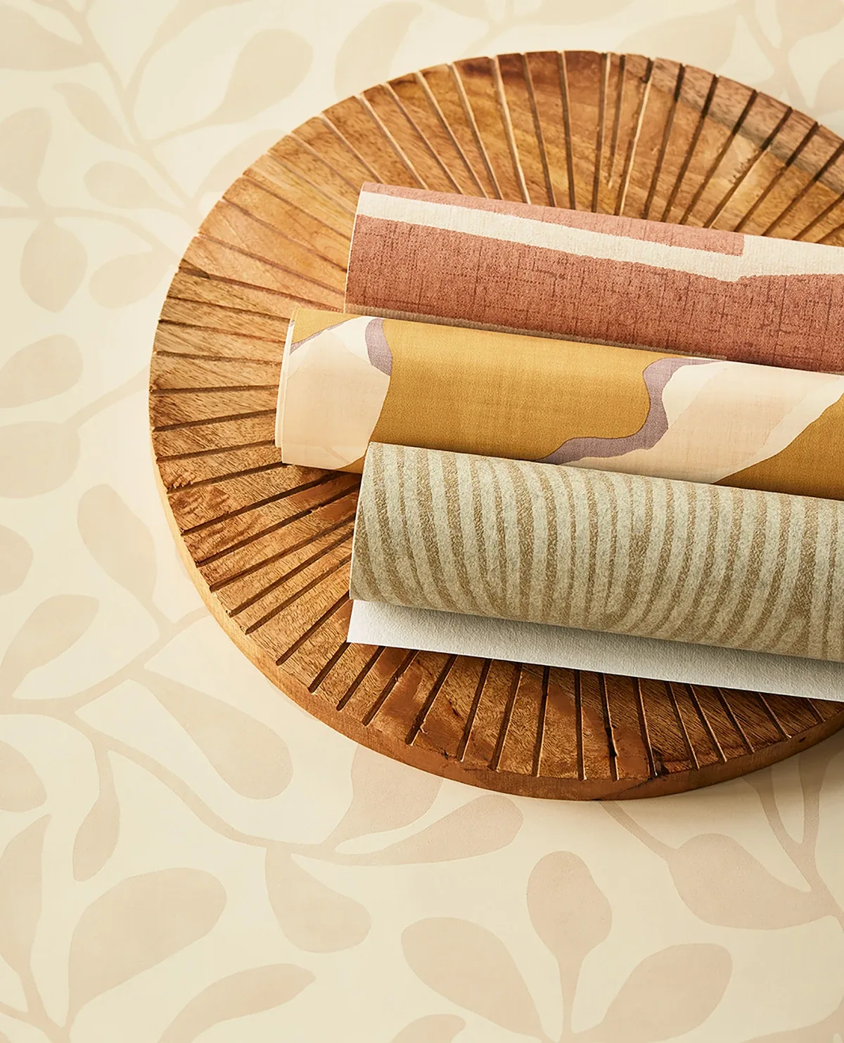 Brewster Home Fashions Freesia Brown Abstract Woven Wallpaper - SKU EJ318013