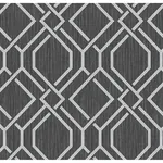 Brewster Home Fashions Frege Charcoal Trellis Wallpaper - SKU 4025-82519