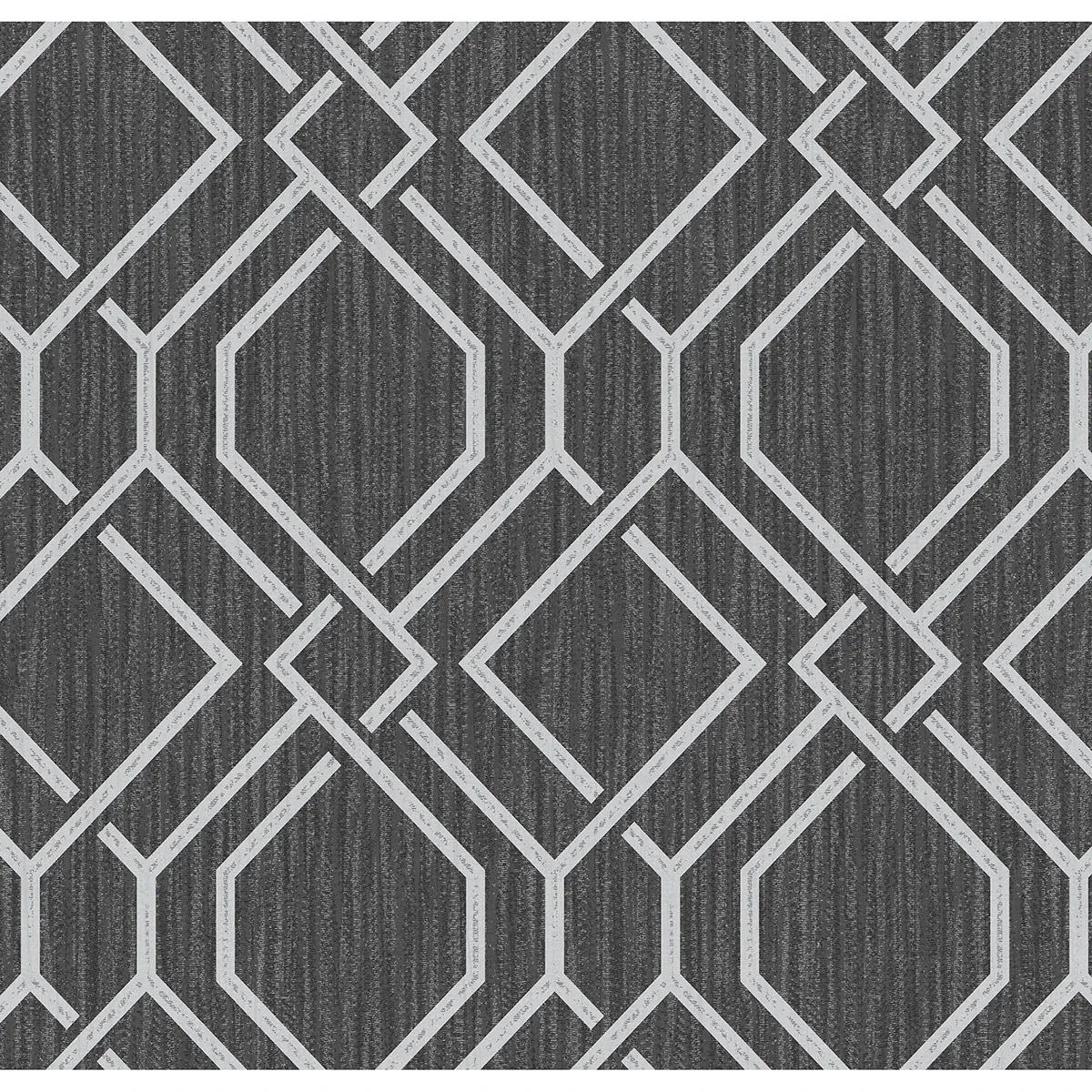 Brewster Home Fashions Frege Charcoal Trellis Wallpaper - SKU 4025-82519