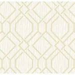 Brewster Home Fashions Frege Gold Trellis Wallpaper - SKU 4025-82515
