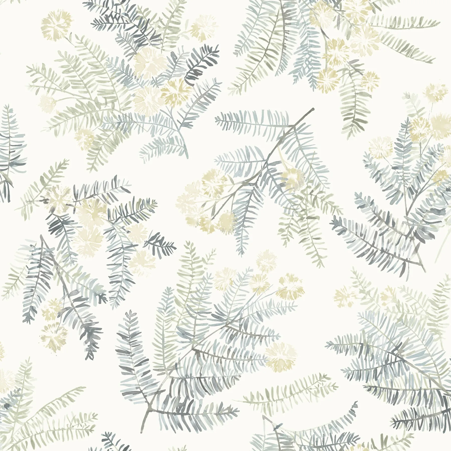 Brewster Home Fashions Frith Sea Green Botanical Wallpaper - SKU 4169-83106