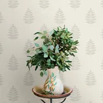 Brewster Home Fashions Frond Cream Leaf Wallpaper | Wallpaper Twins Brewster Home Fashions Frond Cream Leaf Wallpaper - SKU 4169-83125