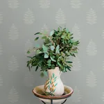 Brewster Home Fashions Frond Light Blue Leaf Wallpaper - SKU 4169-83130
