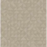 Brewster Home Fashions Gallerie Taupe Triangle Geometric Wallpaper - SKU 2896-25328