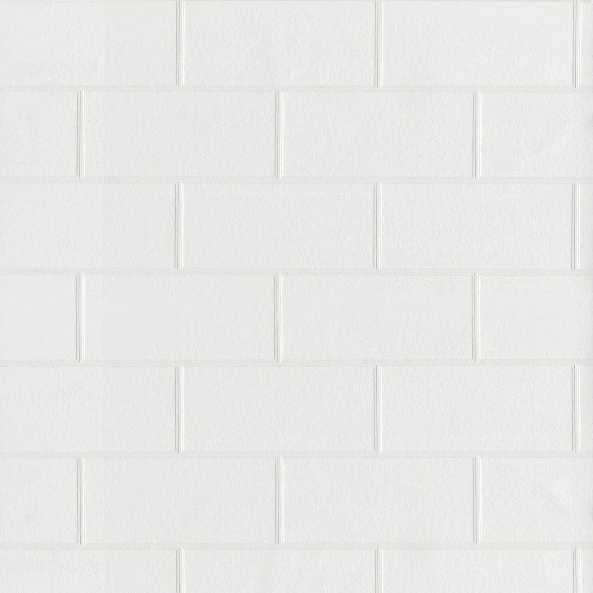 4000-21399 | Galley White Subway Tile Paintable Wallpaper