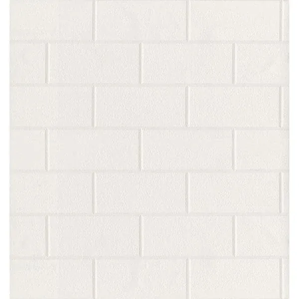 2767-21399 | Galley White Subway Tile Wallpaper